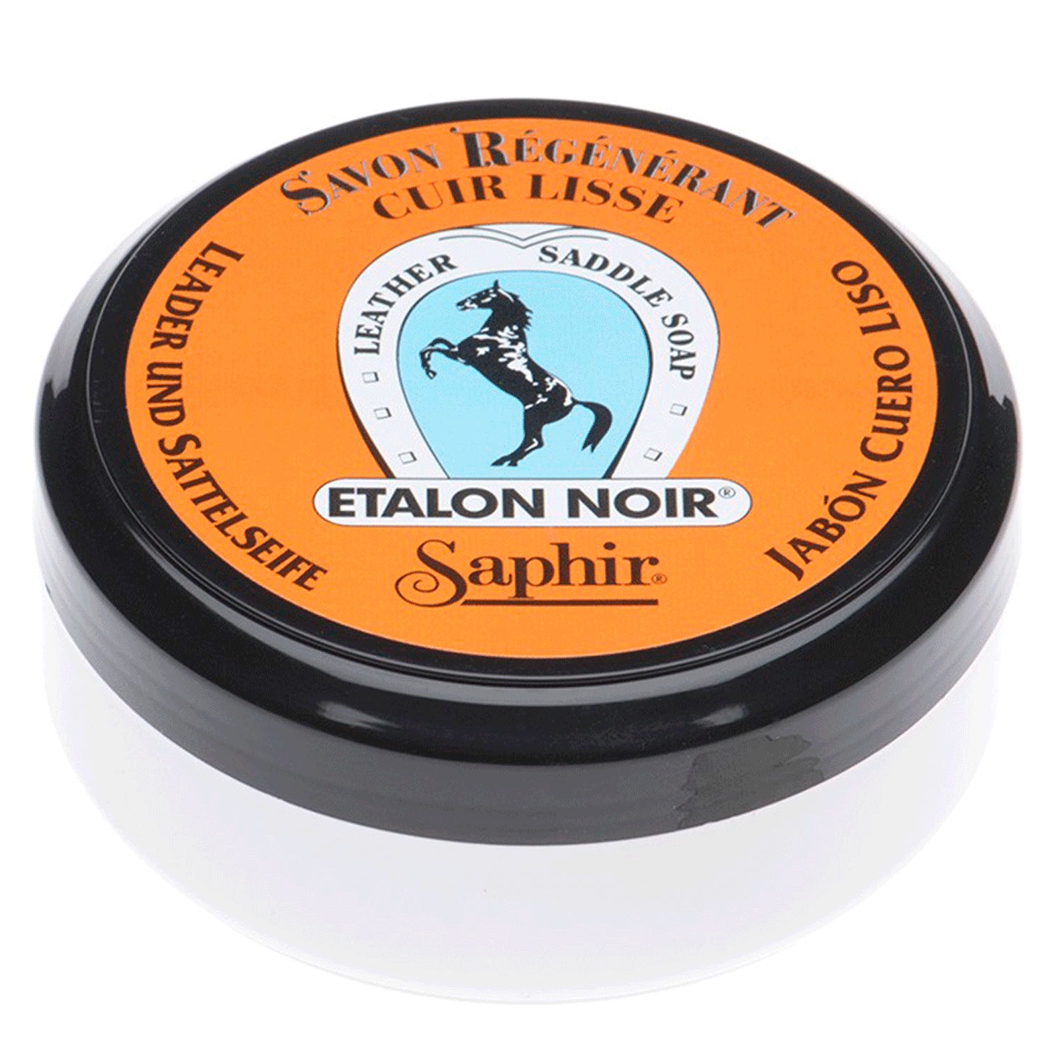 фото Очиститель-мыло Saphir Etalon Noir Saddle Soap