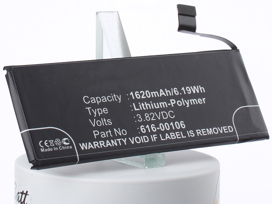 фото Аккумуляторная батарея iBatt iB-616-00107-M1267 1620mAh.