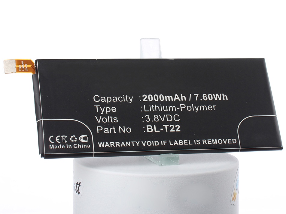 фото Аккумуляторная батарея iBatt iB-EAC63158201-M2164 2000mAh.