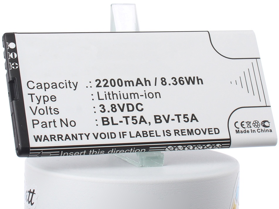 фото Аккумуляторная батарея iBatt iB-BV-T5A-M2265 2200mAh.