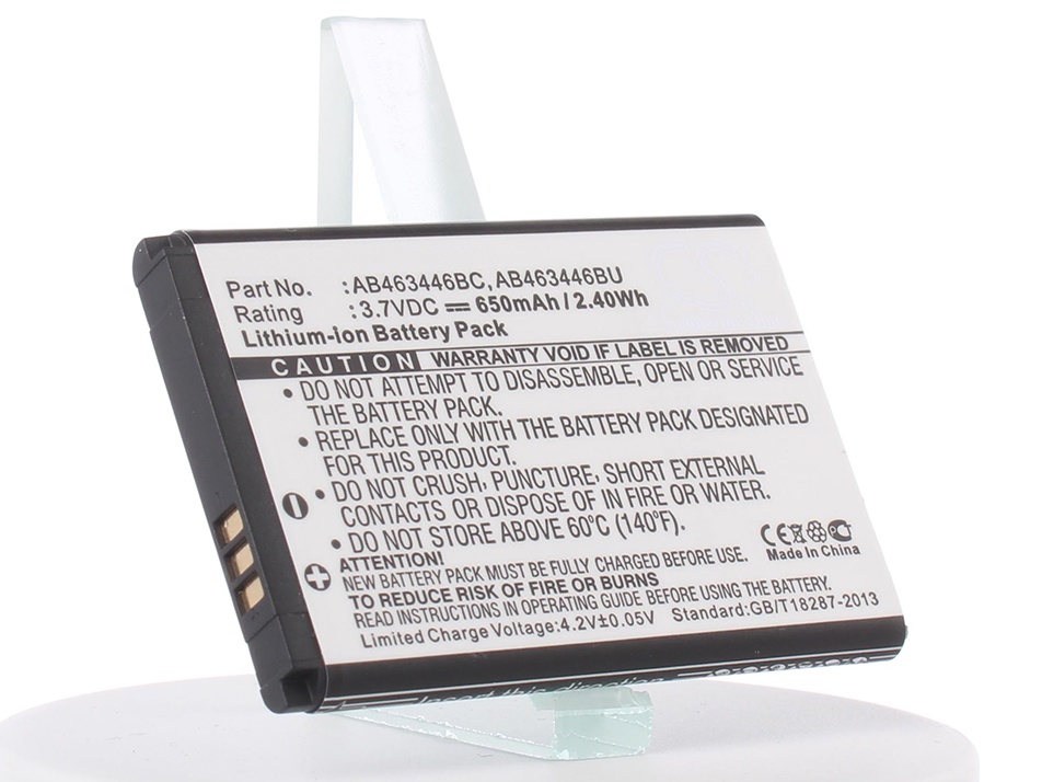 Аккумулятор для телефона iBatt iB-Samsung-GT-C3520-M256