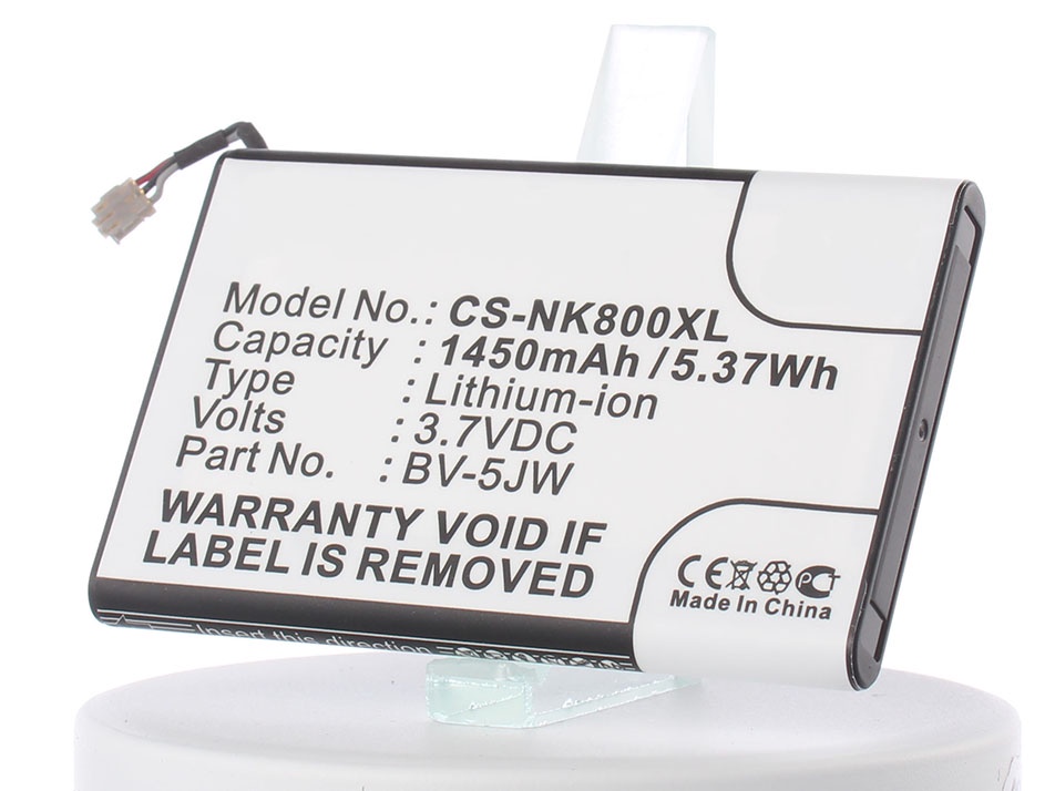 Аккумулятор для телефона iBatt iB-CS-NK800XL-M493