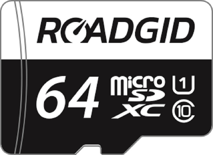 фото Карта памяти MicroSD Roadgid DVR Pro 64 UHS-1