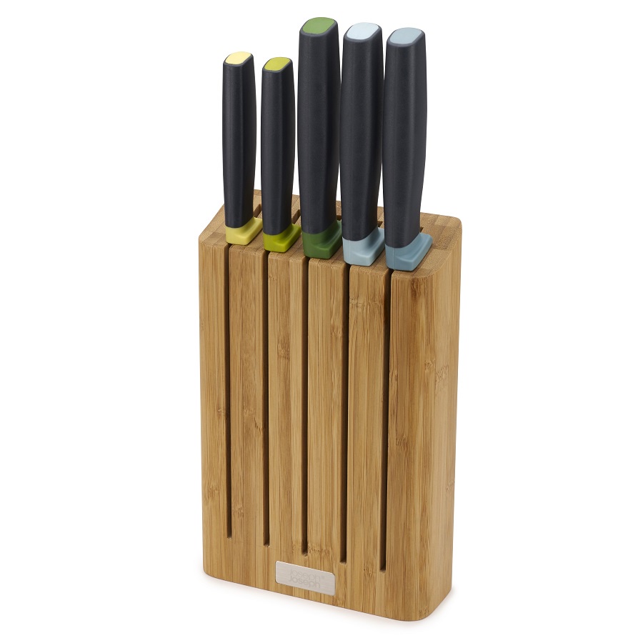 фото Набор кухонных ножей Joseph Joseph Elevate Knives Bamboo, разноцветный