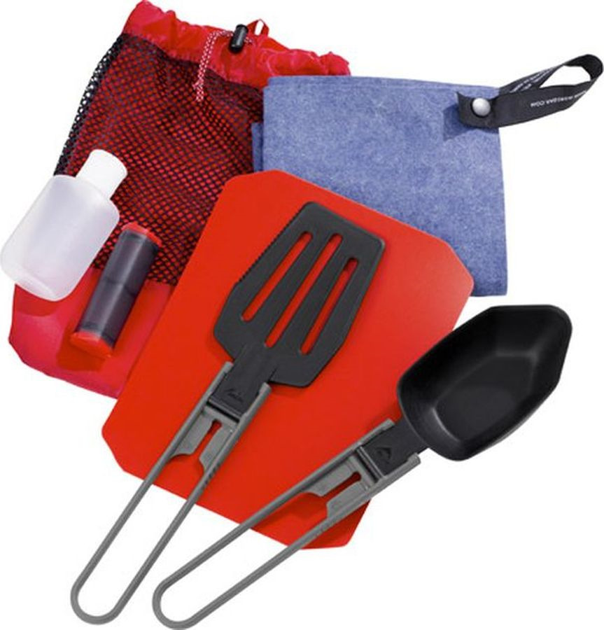 Набор походной посуды MSR Ultralight Kitchen Set, 03140, красный