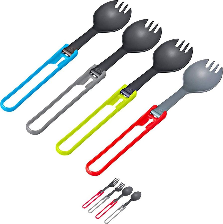 фото Ложка походная MSR Folding Spork, 06909, серый