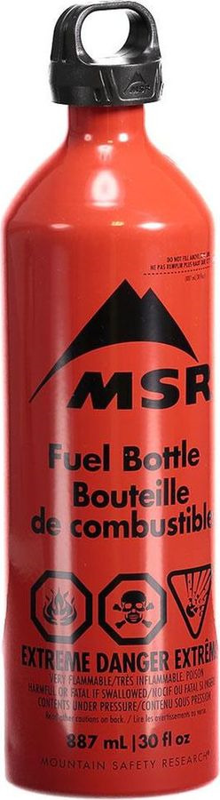 фото Емкость для жидкого топлива MSR 30oz Fuel Bottle, CRP Cap, 11832, красный, 887 мл