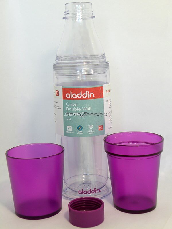 фото Бутылка для воды Aladdin CRAVE 0.75L Berry