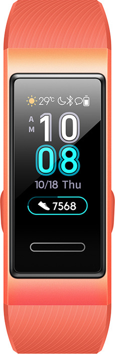 фото Фитнес-браслет Huawei Band 3, оранжевый