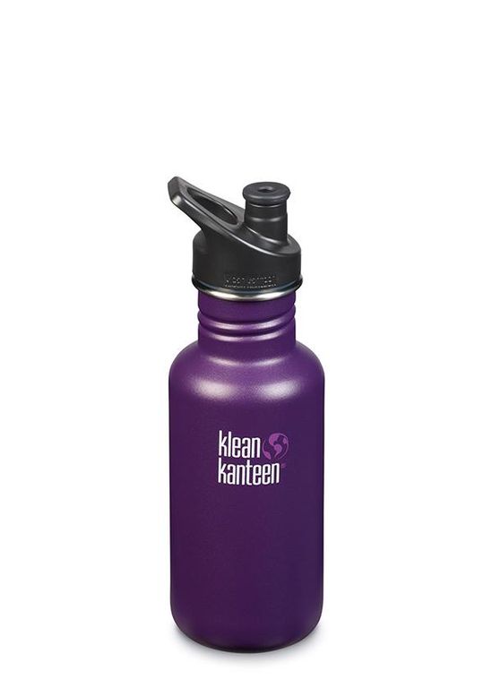 фото Бутылка для воды Klean Kanteen CLASSIC SPORT 18OZ (532 МЛ), фиолетовый