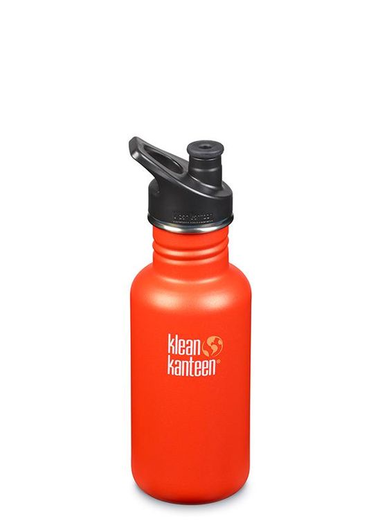 фото Бутылка для воды Klean Kanteen CLASSIC SPORT 18OZ (532 МЛ), оранжевый