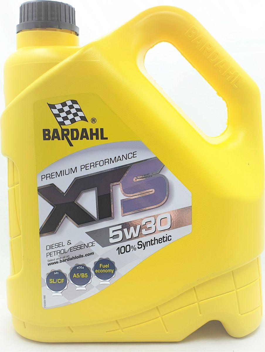 Моторное масло Bardahl XTS, синтетическое, 5W-30, SL/CF, 4 л
