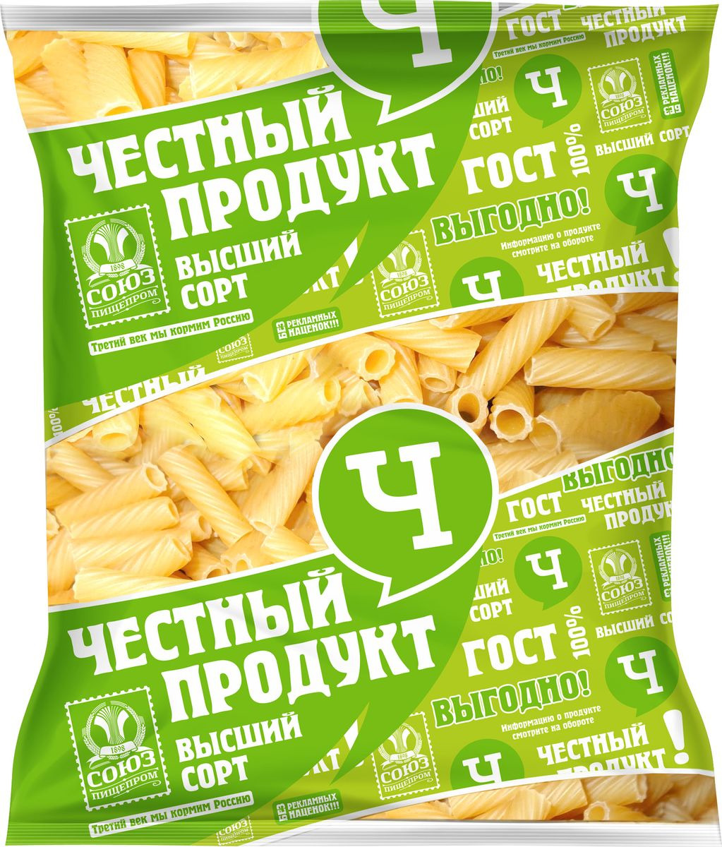 Макароны Честный продукт "Трубочки", 400 г - купить с доставкой по ...