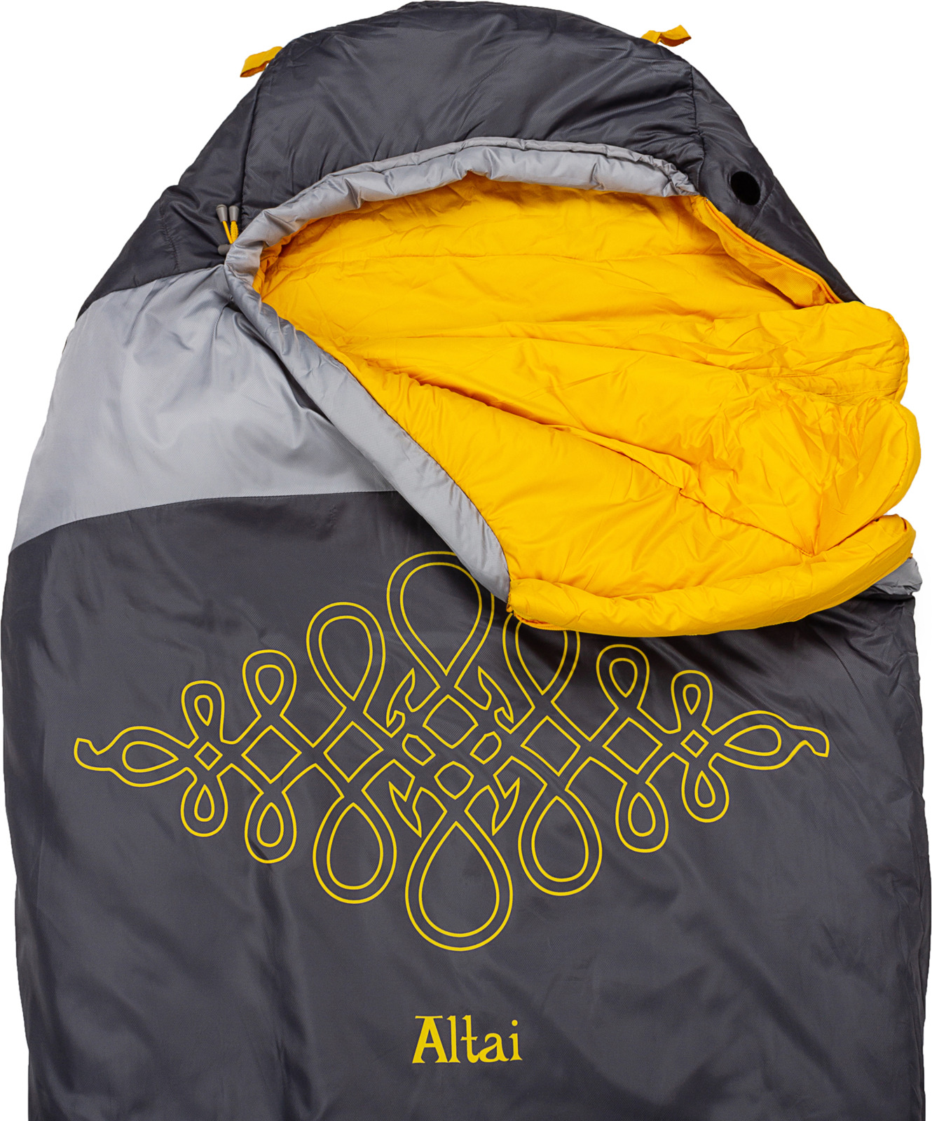 фото Спальный мешок Nova Tour Алтай -10 V3, левосторонняя молния, 96181, серый, размер L (185 см)
