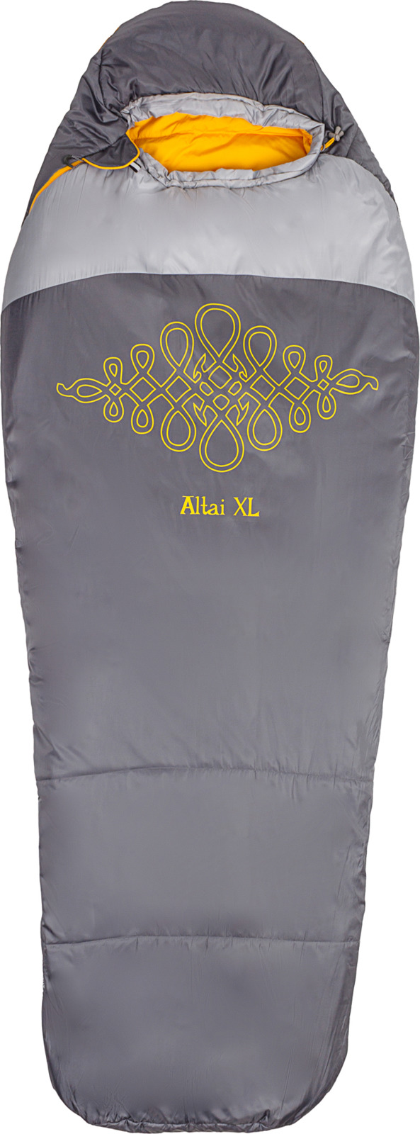 фото Спальный мешок Nova Tour Алтай -10 V3, левосторонняя молния, 96182, серый, размер XL (200 см)
