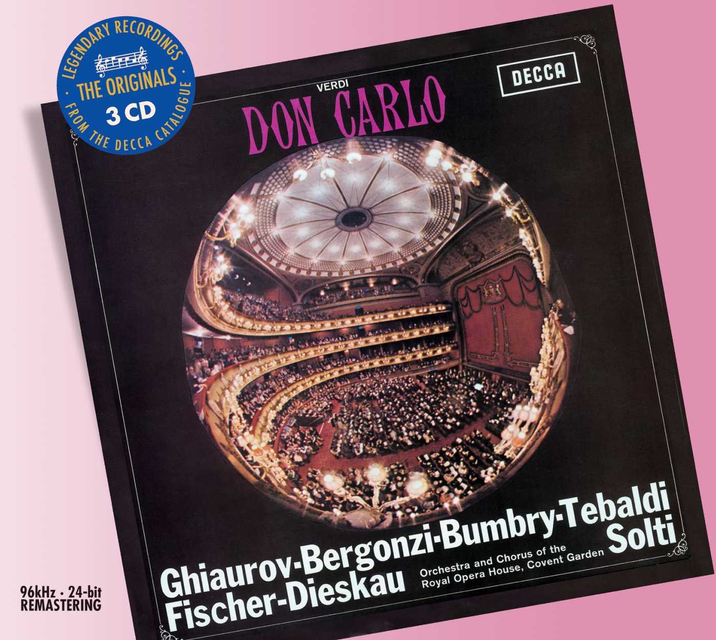 цены на Sir Georg Solti. Verdi: Don Carlo (3 CD)