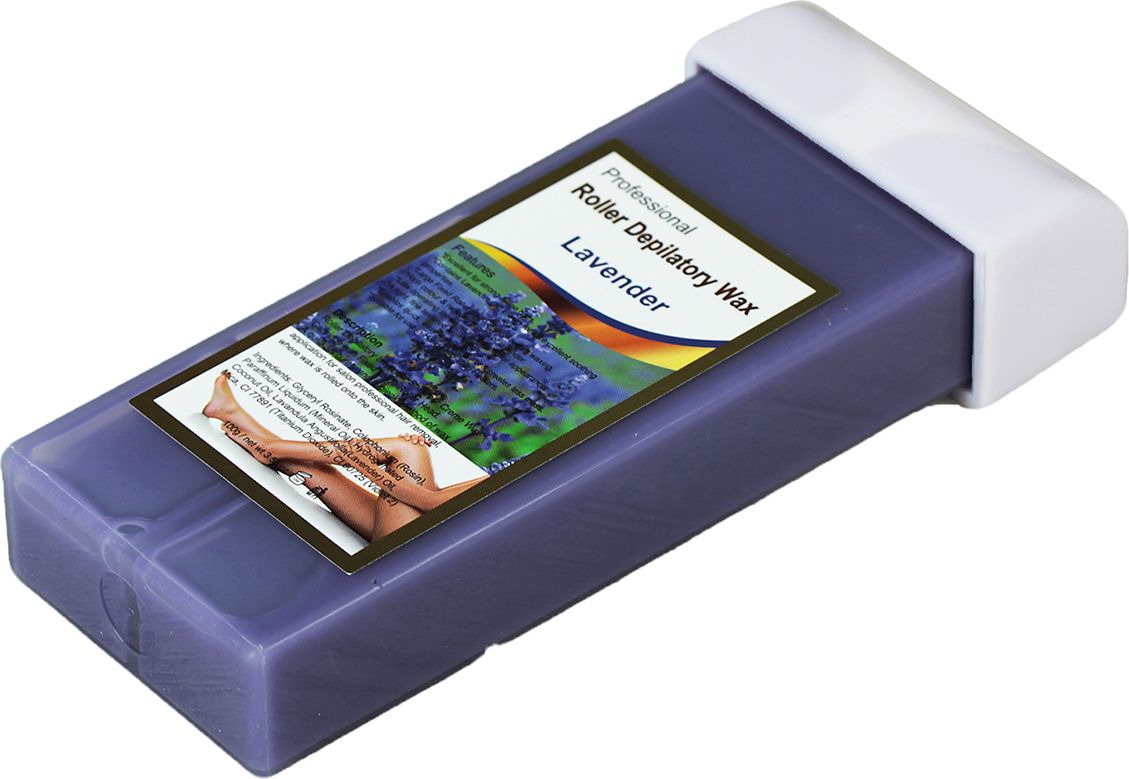 фото Воск для депиляции в картридже Лаванда, фиолетовый, 100 г