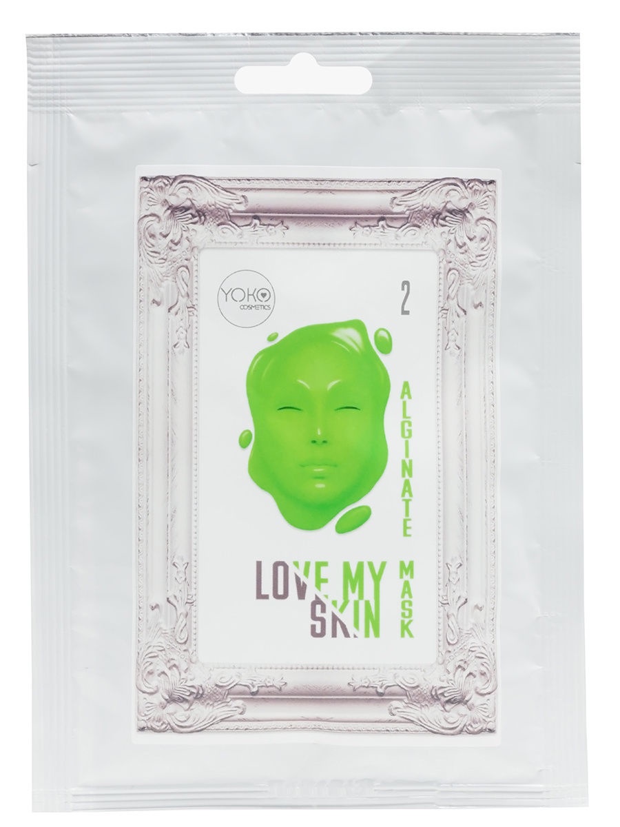 фото Маска косметическая YOKO cosmetics "ТОНИЗАЦИЯ" с экстрактом зеленого кофе