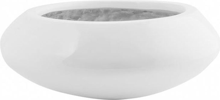 фото Кашпо Pottery Pots Тарра, E3022-S1-W, белый глянец, 40 х 40 х 15 см