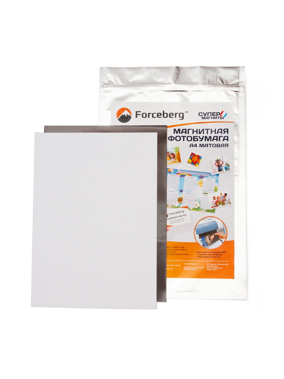 Магнитная бумага Forceberg 9-3412024-010, белый Магнитная бумага Forceberg 9-3412024-010, белый