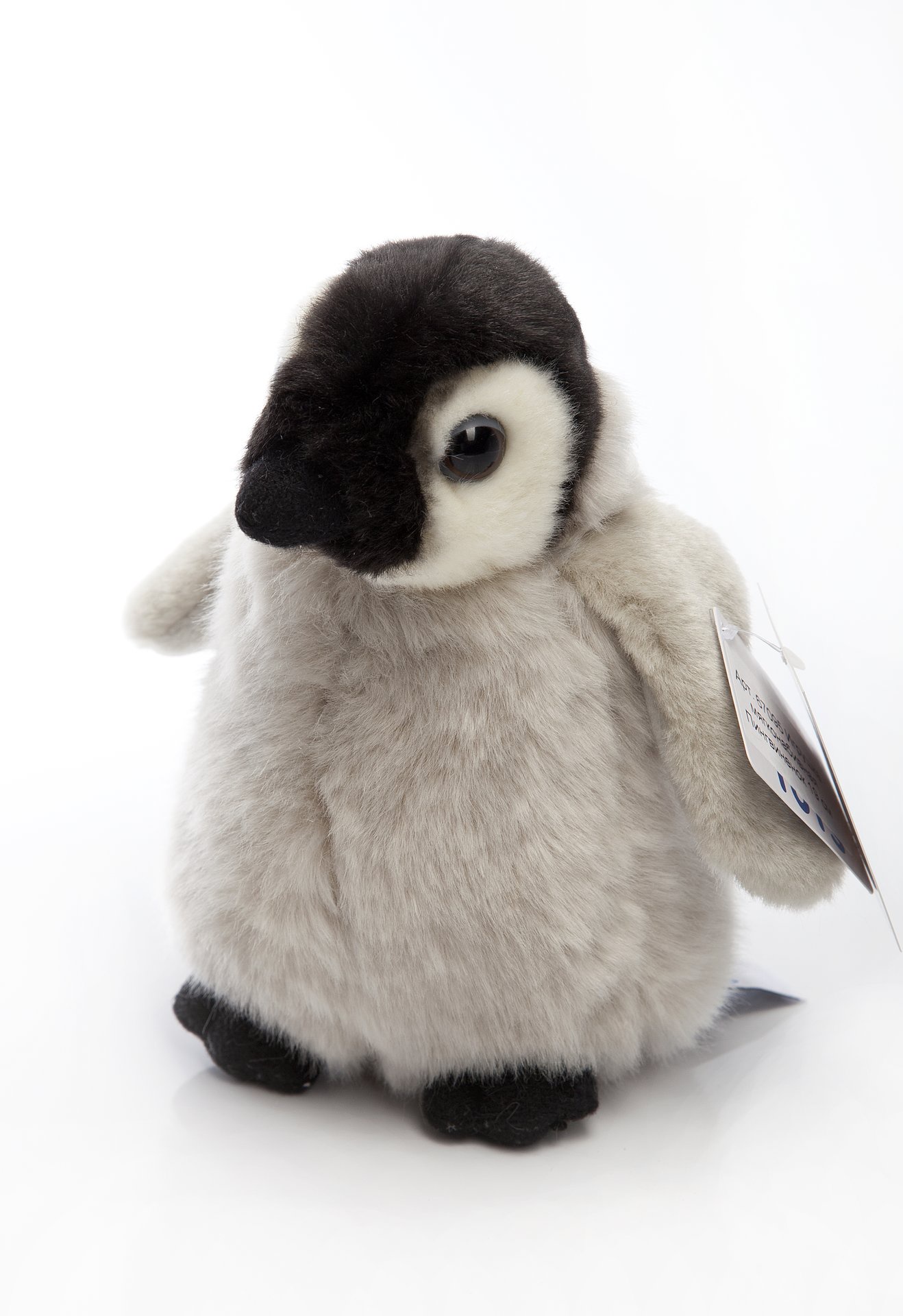 Мягкая игрушка Leosco Пингвиненок светло-серый