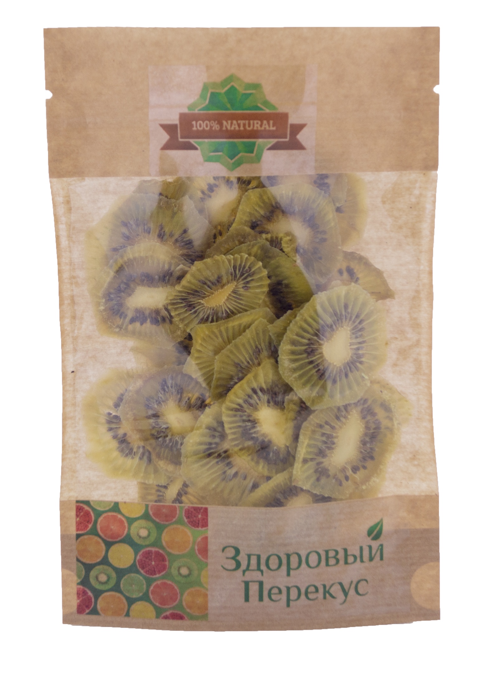 Фруктовые чипсы Здоровый Перекус Киви, 40 гр