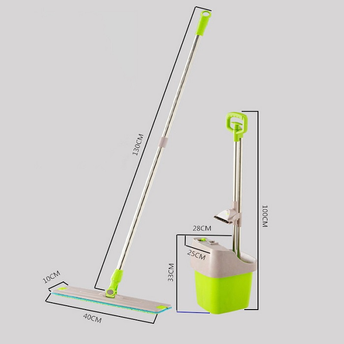 фото Комплект для уборки KEYA Self-Cleaning Mop (самоочистка и отжим)