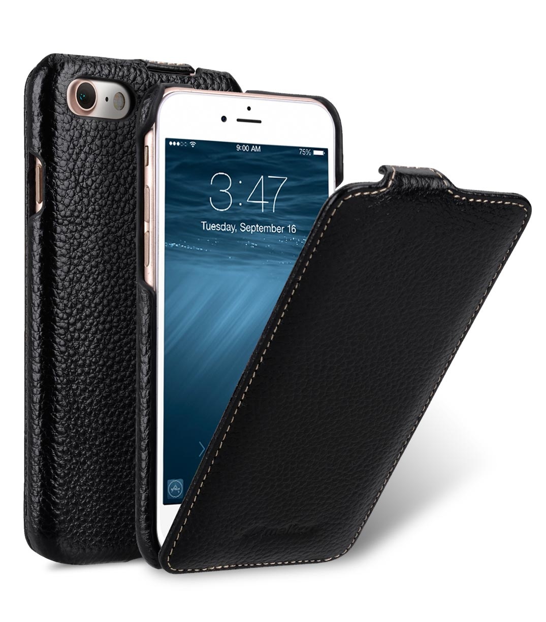 фото Чехол для сотового телефона Melkco Кожаный чехол флип для Apple iPhone 8/7 - Jacka Type, черный
