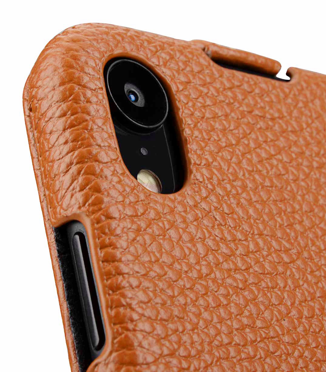 фото Чехол для сотового телефона Melkco Кожаный чехол флип для Apple iPhone XR - Jacka Type, оранжевый