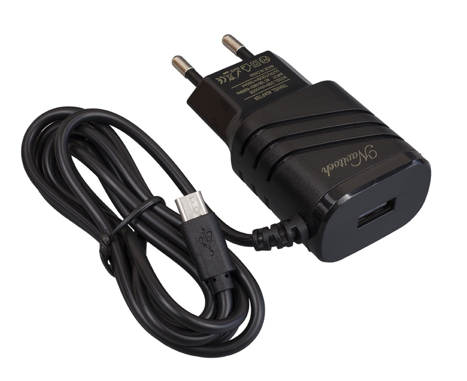 фото Зарядное устройство Navitoch microUSB 1A+USB, 2017, черный