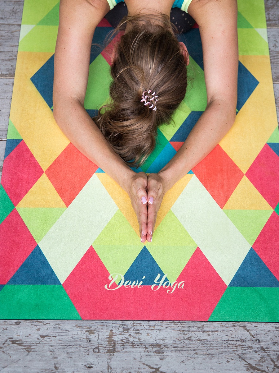 фото Коврик для йоги Devi Yoga Геометрия