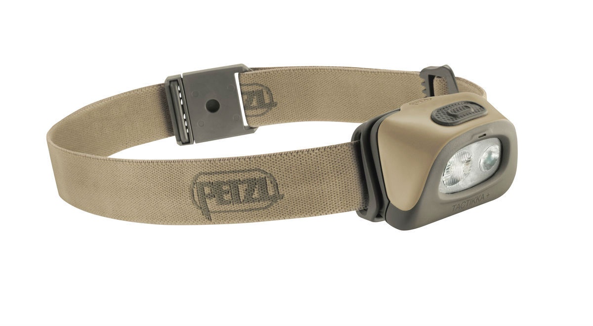 фото Налобный фонарь Petzl TACTIKKA + Desert, светло-бежевый