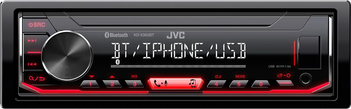 фото Автомагнитола JVC KD-X362BT