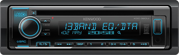 фото Автомагнитола CD Kenwood KDC-320UI