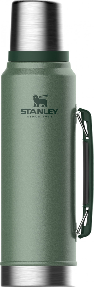 фото Термос Stanley Classic, 10-08266-001, темно-зеленый, 1 л