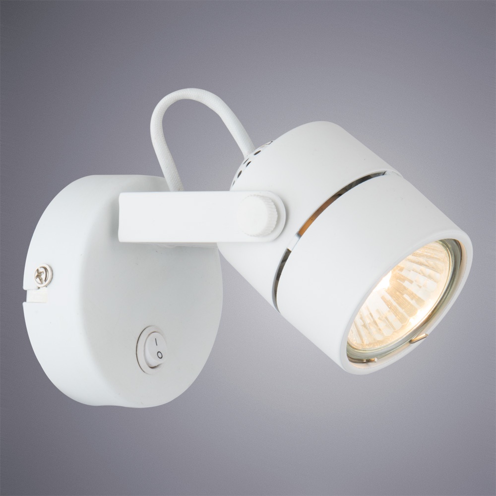 фото Настенно-потолочный светильник Arte Lamp A1310AP-1WH, GU10, 50 Вт