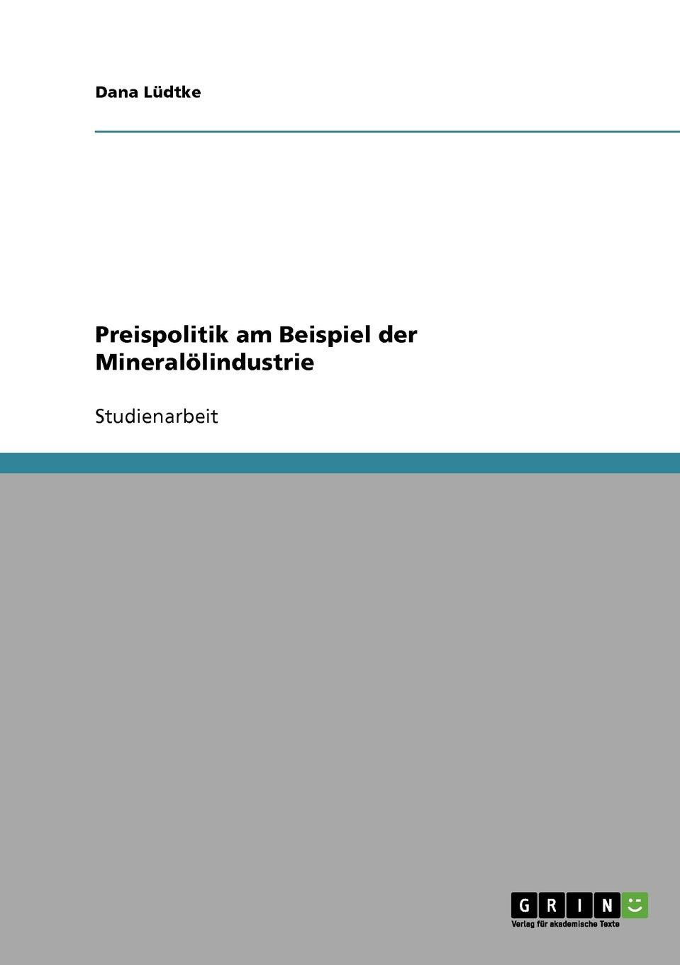 фото Preispolitik am Beispiel der Mineralolindustrie