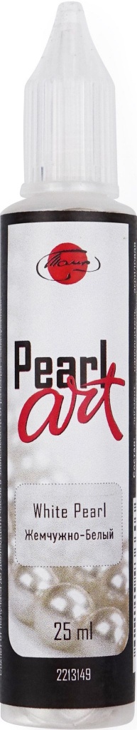 фото Жидкий жемчуг Pearl Art, "Таир", туба 25 мл, цвет: Жемчужно-Белый