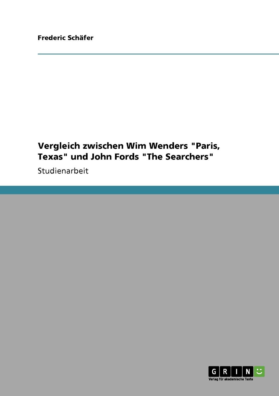 фото Vergleich zwischen Wim Wenders "Paris, Texas" und John Fords "The Searchers"