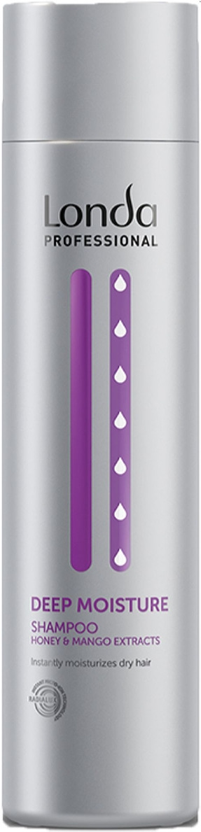 Londa Professional Deep Moisture Увлажняющий шампунь, 250 мл londa professional увлажняющий шампунь c медом и экстрактом манго