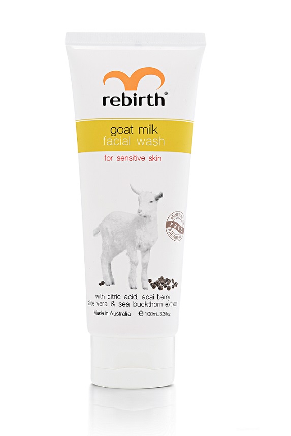 фото Rebirth Goat Milk Facial Wash 100мл Гель для умывания с экстрактом козьего молока