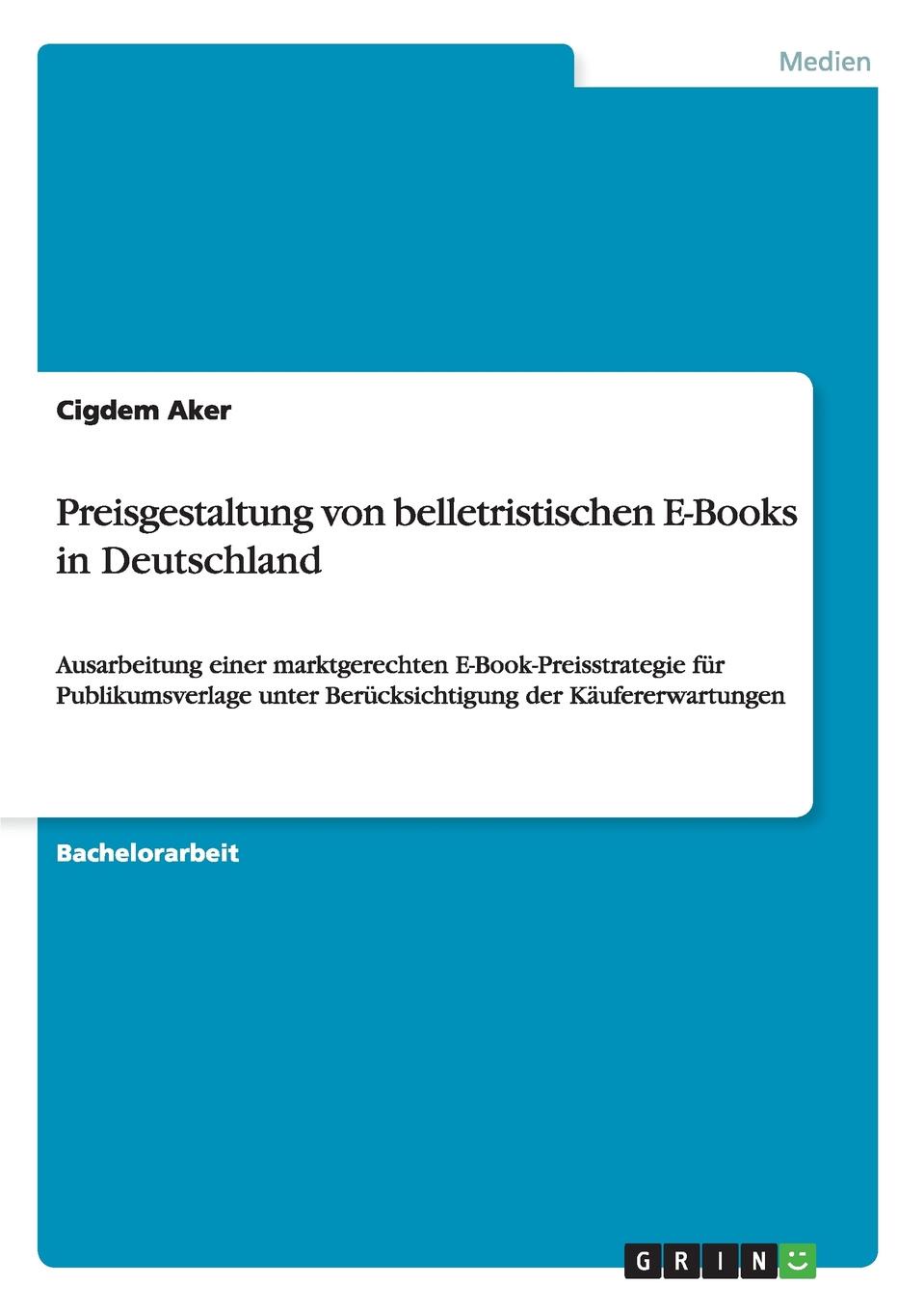 фото Preisgestaltung von belletristischen E-Books in Deutschland