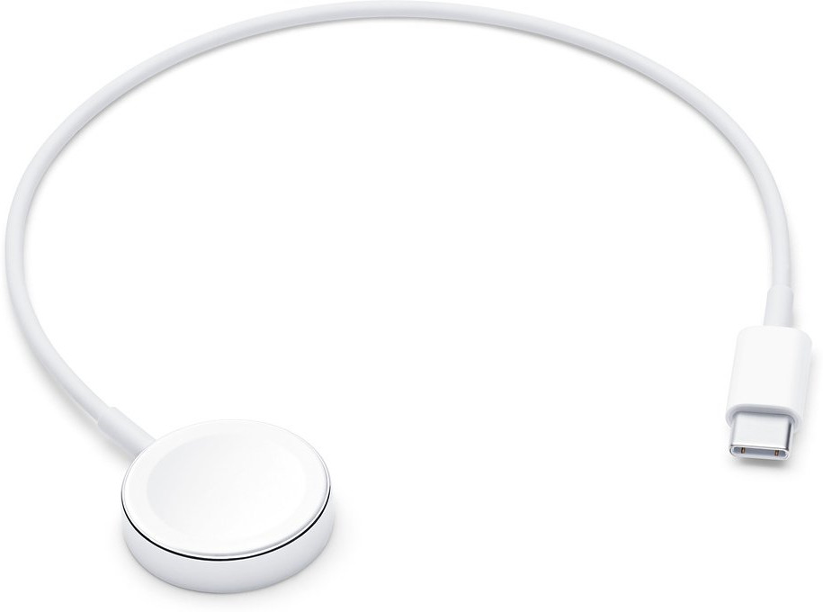 фото Кабель Apple Watch Magnetic Charging Cable, белый, 0,3 м