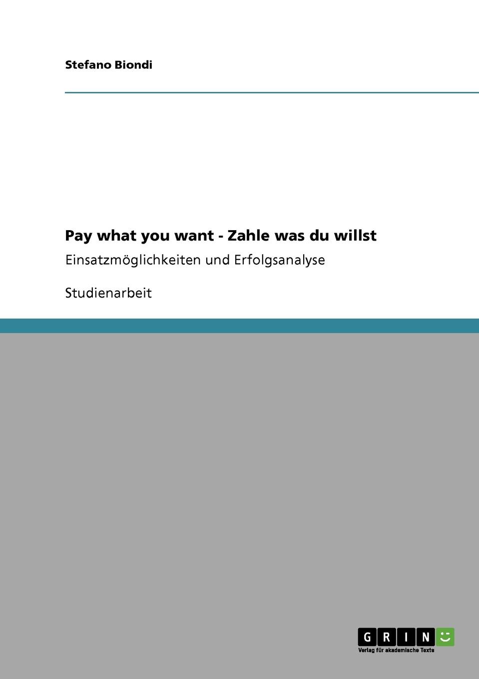 фото Pay what you want - Zahle was du willst