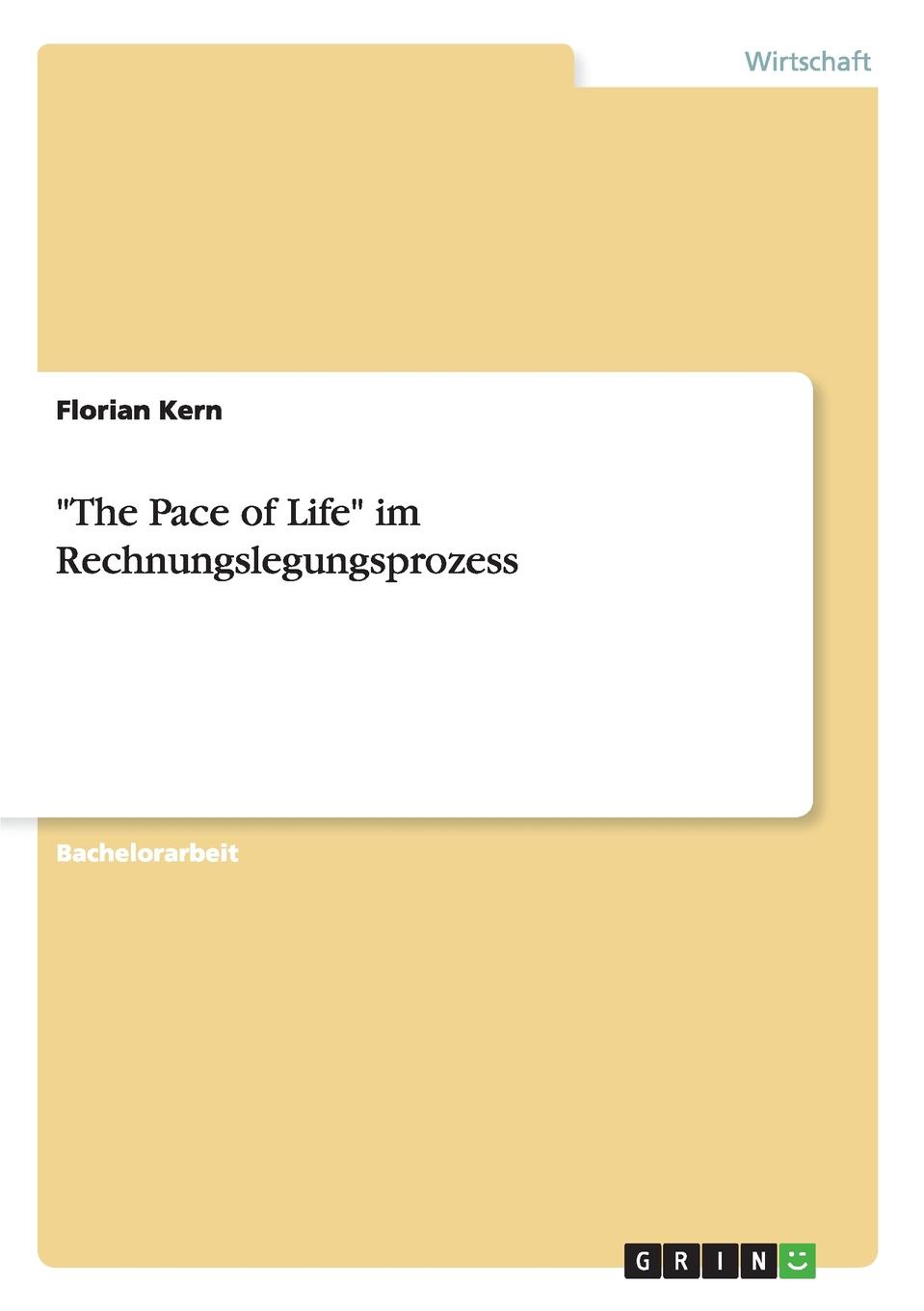 фото "The Pace of Life" im Rechnungslegungsprozess