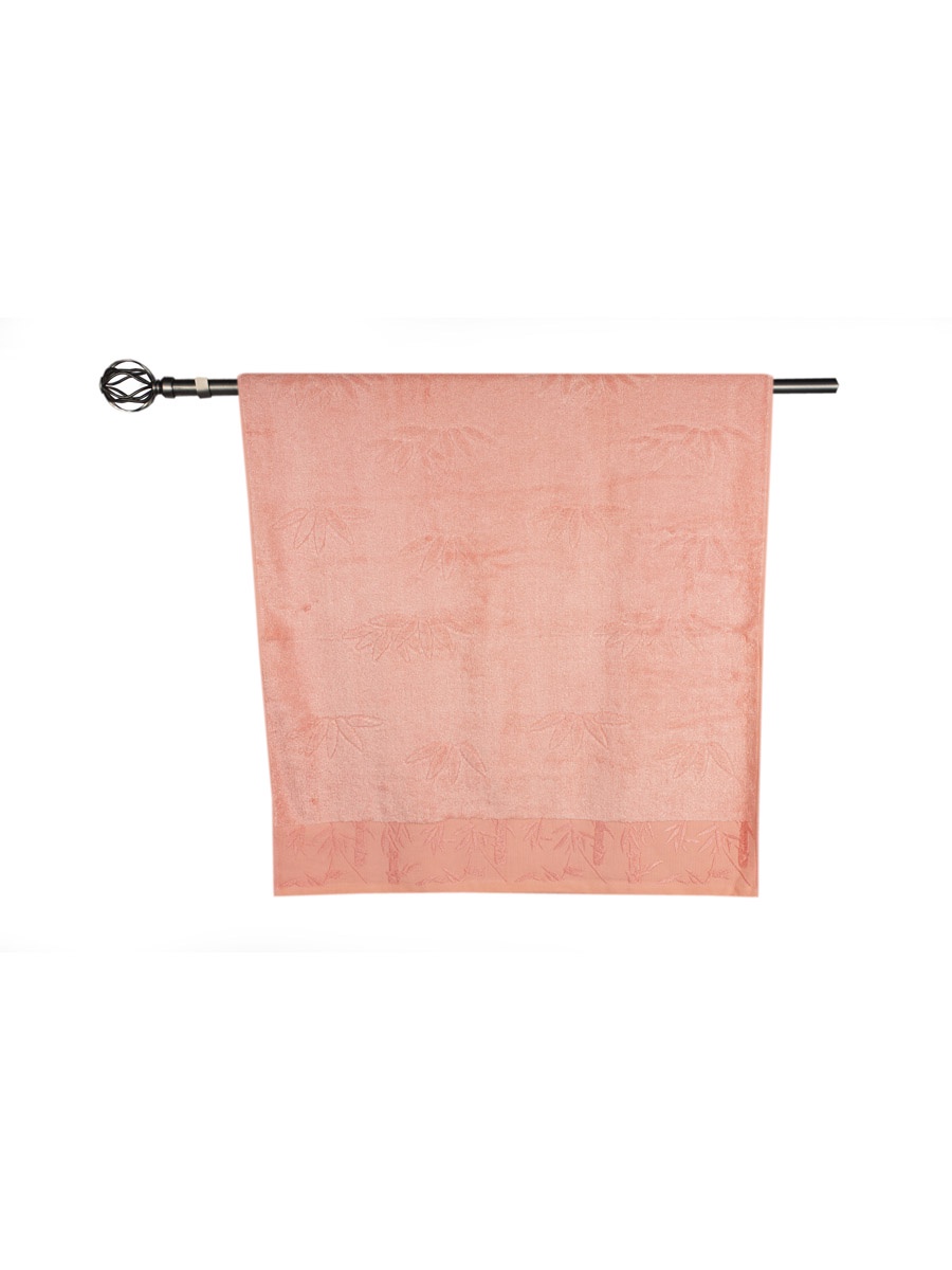 Полотенце банное Grand Stil Бамбук, размер 65*135, GS-H03b, розовый