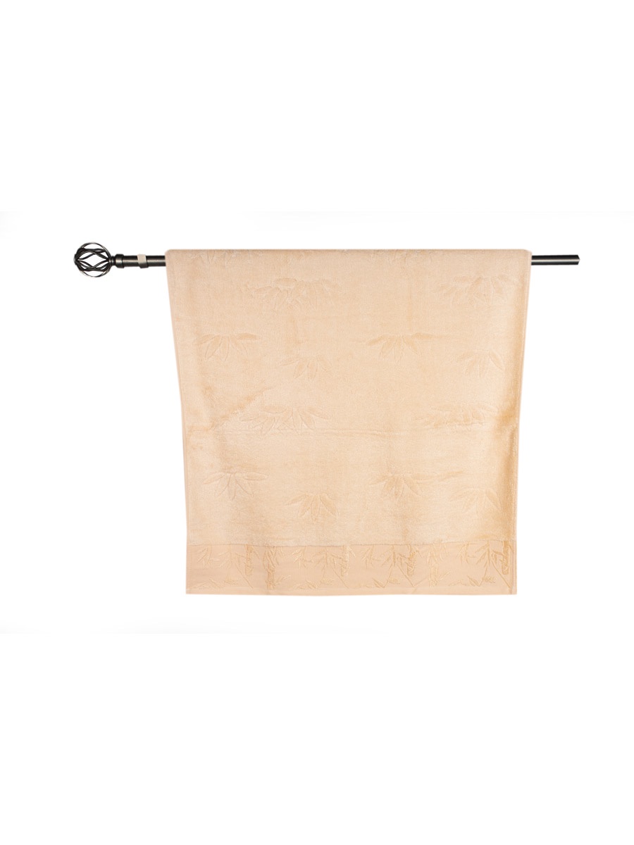 Полотенце банное Grand Stil Бамбук, размер 65*135, GS-H03b, оранжевый