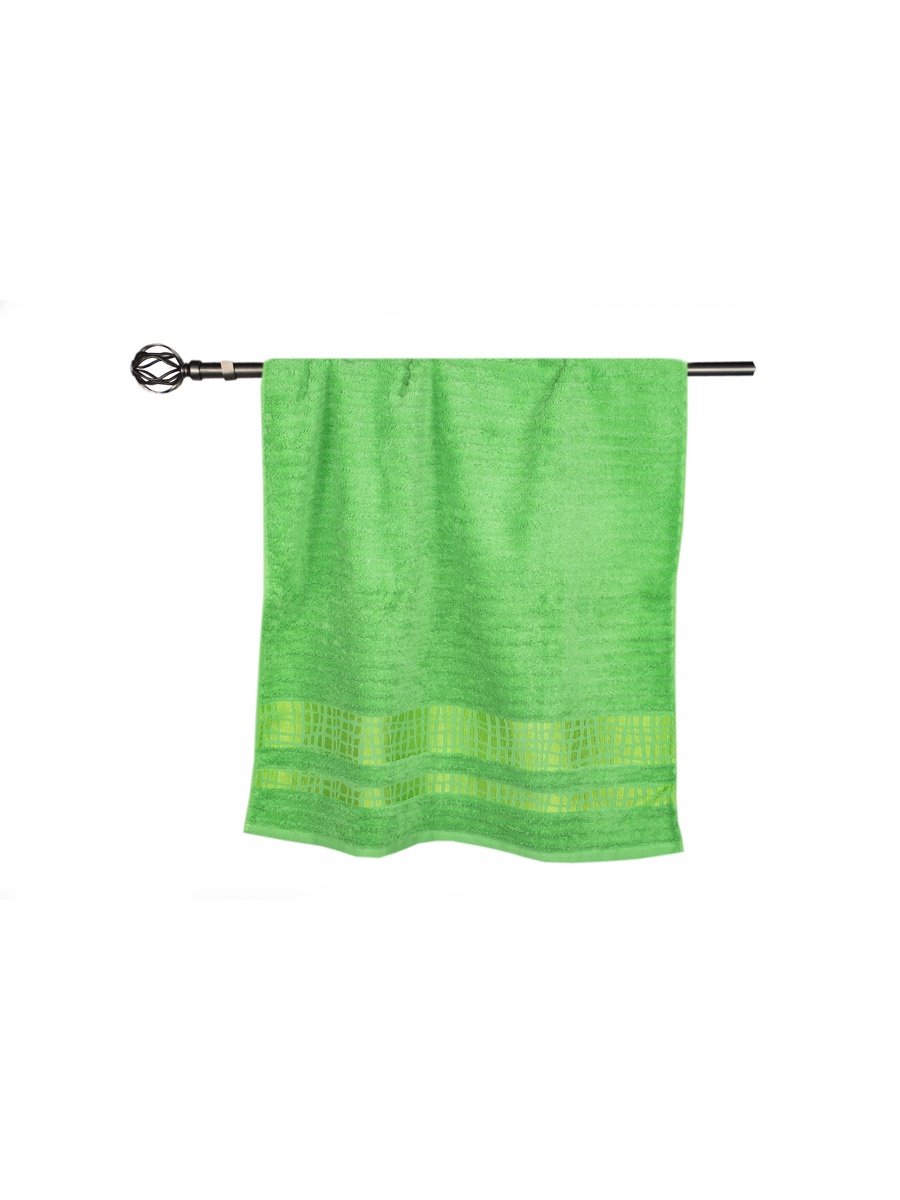 Полотенце банное Grand Stil Восторг, размер 68*135, GS-H27b, светло-зеленый