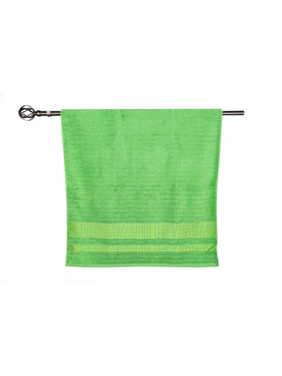 Полотенце банное Grand Stil Восторг, размер 68*135, GS-H27b, светло-зеленый