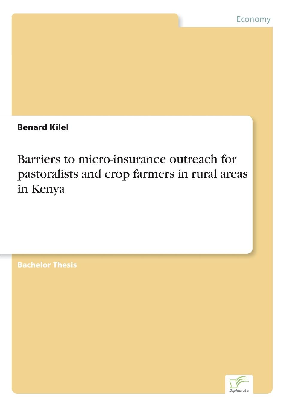 фото Barriers to micro-insurance outreach for pastoralists and crop farmers in rural areas in Kenya